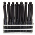 28 Piece Transfer Punch Set 3/32"-1/2" By 64THS Plus 17/32". Fixed Price $25.92.
