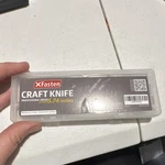 Xfasten Craft Knife Set Metal Blade & Handle Silver 2-PACK 5.74 Inches. Fixed Price $15.00.