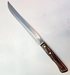 Vtg Regent Sherwood Serrated Utility Knife 8" Stainless Blade Handle Japan. Fixed Price $12.99.