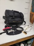 Columbia 300 Bowling Ball Roll Around Bag 2 Black. Amf Shoes Acc.. Fixed Price $75.00.