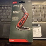 Sunex Tools Multifunction Pocket Knife 2.25 Blade W/ Wire Strippers Phillips. Fixed Price $8.39.