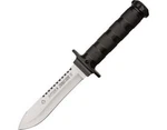 Aitor Jungle King Ii Fixed Knife Sawback Blade Black Stainless Handle - 16012. Fixed Price $177.87.