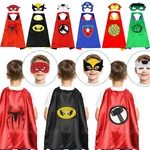 Superhero Capes And Masks For Kids Cosplay Party Dress Costumes Free Express. Fixed Price $6.99.