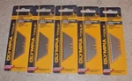 Lot Of 5 Olympia Tools 33-032 Count Serrated Utility Blades For Box Knife. Fixed Price $12.99.