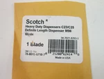 Scotch Tape 3M Cutting Blade 78-8015-6718-7 Fits Dispensers C23 C25 M96 -new. Fixed Price $15.00.