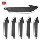 Outdoor Edge 2.2" Black Drop Point Replacement Blades For Razor Mini RR22K-6C. Fixed Price $15.12.