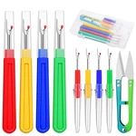 Zmaagg Seam Ripper, 4 Big And Small Stitch Universal Model, Multicolor. Fixed Price $8.69.