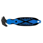 Klever KCJ-XC-65B Hook Cutter,cs Blade,black/blue Handle 812DJ5. Fixed Price $12.73.
