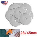 28MM / 45MM Rotary Cutter Spare Blades Leather Quilters Sewing Patchwork Fabric. Fixed Price $7.93.