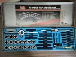 Mit Michigan Industrial Tools 40 Pc Tap & Die Set Combination Fine Carbon Steel. Fixed Price $29.99.