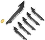 Outdoor Edge Utility Replaceable Blades Pack Of Six Part Serrated 3" 420J2 Steel. Fixed Price $15.69.