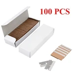 100 Pcs Razor Blades Single Edge Extra Sharp Heat Treated Safety Knife Scrapers. Fixed Price $7.29.