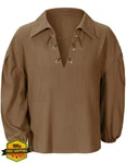 Aitipoo Kids Viking Pirate Renaissance Retro Costume Shirt Boys Cosplay. Fixed Price $27.99.