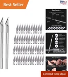 Wa Portman 2PC Precision Craft Knives With Steel Blades Effortless Cutting. Fixed Price $19.99.