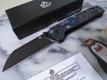 Qsp Penguin Pocket Knife Folder D2 Fat Carbon Fiber G10 QS130V2-E2 Sheepsfoot. Fixed Price $44.99.