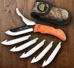 Outdoor Edge Razor Pro Folding Knife 420J2 Steel Blade Orange Tpr/rubber Handle. Fixed Price $69.39.
