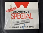 100 Pack Tifonly-cut Spacily Platinum Coated Edge Blades (10/10 Ea) Nib Sealed. Fixed Price $15.00.