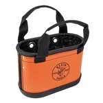 Klein Tools Hard Body Oval Bucket With Knife Sheath 14 Pockets Orange Black. Fixed Price $105.39.