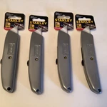Stanley Utility Knife Classic 6 In. Retractable *set Of 4* Free Shipping*. Fixed Price $15.99.