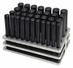 33PCS Heat Treated Transfer Large Sizes Punches 1/2'' To 1'' By 64TH Set. Fixed Price $79.99.