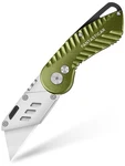 Fantasticar Folding Utility Knife, Sturdy Metal Box Cutter With Extra 5 Blade.... Fixed Price $26.27.