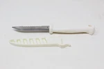 Rapala RSB4BX 4" Serrated Saltwater Bait Knife With Sheath. Fixed Price $6.00.