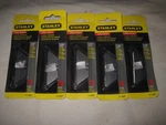25 Blades / Packs Stanley Heavy Duty Round Point Carton 11-987 New. Fixed Price $20.00.