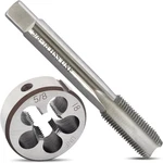 5/8"-18 Unf Tap Die Set, Hss Right Hand Extended-thread Machine 5/8-18. Fixed Price $33.99.