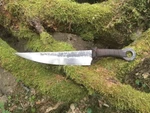 Celtic Knife, Handmade, Forged, Blacksmith, Iron, Steel, Age, Central Europ. Fixed Price $111.21.