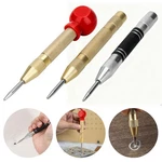 3PCS Automatic Center Punch Adjustable Spring-loaded Metal Drill Tool Hole. Fixed Price $11.20.