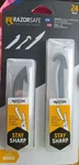 Assorted Razorsafe Replacement Knife Blades - 24 Piece Value Pack. Fixed Price $39.60.
