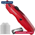 Workpro Premium Utility Knife, Retractable All Metal Heavy Duty Box Cutter, Quic. Fixed Price $19.67.