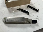 ONE(1) New Nos Vintage All-kraft Carpet / Utility Knife Cutter With 3 Blades #rd. Fixed Price $7.99.