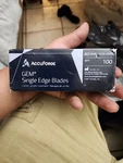 Accuforge Gem Scientific Single Edge Blade Pop-up Dispenser AGBL-7029-0000. Fixed Price $19.95.