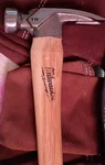 Milwaukee Tool 48-22-9419 19OZ Milled Face Hickory Wood Framing Hammer. Fixed Price $23.00.