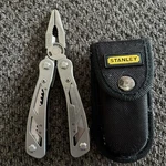 Stanley 12-IN-1 Stainless Steel Knife Pliers Multi-tool With Holster 84-519. Fixed Price $9.71.