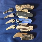 Lot Kobalt Craftsman Husky Ace +sog Key Knives 9 Total Fresh Milwaukee Blades. Fixed Price $27.12.