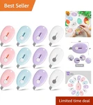 Bates- Mini Retractable Box Cutter, 12 Pcs, Pastel Colors, Small S.... Fixed Price $10.99.
