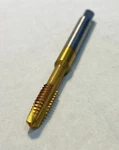 New Vermont Vertanium 10-24 Flute, GH3, Tin Coated Spiral Point Plug Tap. Fixed Price $11.99.