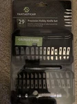 Fantasticar Grindstone 29PC Precision Hobby Knife Set. Fixed Price $19.99.
