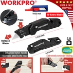 Workpro Heavy Duty Folding Utility Knife Pocket Box Cutter Quick Change 10 Blade. Fixed Price $13.99.