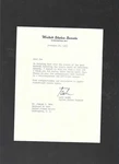 Hand Signed Letter Gale W. Mcgee, Wy To Jos. Duke Senate Sergeant Arms. Fixed Price $34.99.