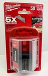Milwaukee 48-22-1954 50 Pc Carton Utility Knife Blades W/ Dispenser. Fixed Price $23.00.