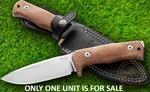 Lionsteel T5 Fixed Knife 5" Full Tang Niolox Tool Blade Micarta Handle. Fixed Price $182.19.