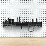 Tool Storage Wall Shelf Holder Mountable Garage Shed Handy. Fixed Price $21.99.