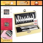 Excel Blades Precision Craft Knife Set With Case, Hobby Kit 3 Aluminu. Fixed Price $44.99.
