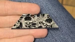 Utility Knife Box Cutter Blade Black Steel Engraved 10PCS Skull Both Sides. Fixed Price $23.00.