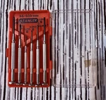 Stanley 6-PIECE Jewelers Precision Screwdriver Set, Specifically Model 66-039.. Fixed Price $18.00.