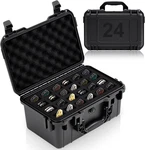 24 Folding Knife Case Waterproof Pocket Holder Hard Sided Knives Storage B. Fixed Price $65.55.