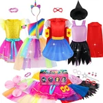 Jeowoqao Girls Dress Up Trunk Princess Set, 24PCS Pretend Play Costume Fai. Fixed Price $45.11.